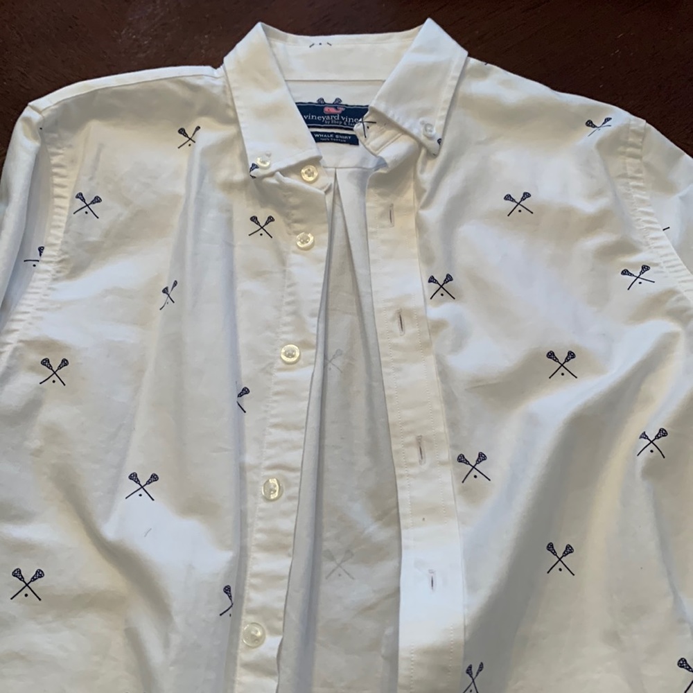 Lacrosse Button Down-Vineyard Vines